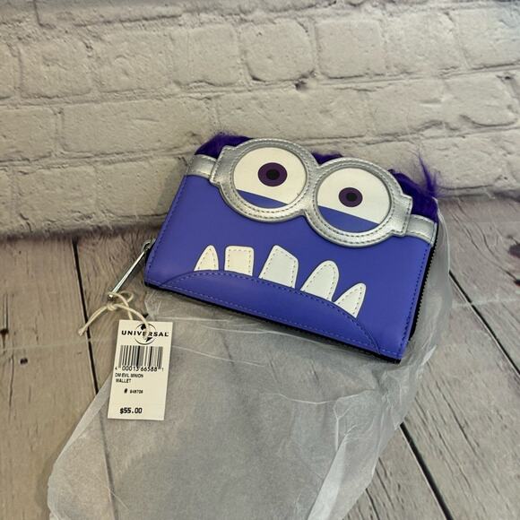 Universal Studios Minions Evil Minion Loungefly Wallet - Picture 1 of 4